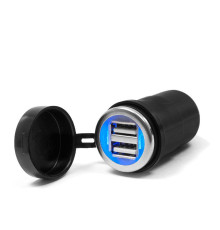 BIKETEC ГНІЗДО ДЛЯ МОТОЦИКЛА MUS41 DIN ISO 4165 BMW AND TRIUMPH USB - Кріплення на кермо