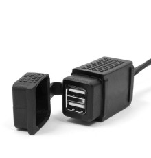 BIKETEC ГНІЗДО ДЛЯ МОТОЦИКЛА MUS43 DIN ISO 4165 BMW AND TRIUMPH USB Кріплення на кермо