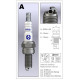 BRISK RACING SPARK PLUG AR10C-OE KTM 50 SX '24-, KTM 50 SX FACTORY EDITION '24, HUSQVARNA TC 50 '24-, GASGAS MC 50 '24-, (ПЕРШИЙ МОНТАЖ - OEM)