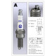 BRISK RACING SPARK PLUG AR12C-OE KTM 65 SX '24-, HUSQVARNA TC 65 '24-, GASGAS MC 65 '24-, (ПЕРШИЙ МОНТАЖ - OEM)