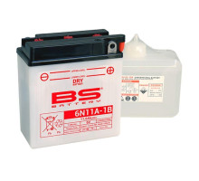 Батарея bs 6n11a-1b 6v 11ah 122x62x131 можна обслуговуватися - електроліт окремо (6) ue2019/1148