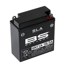 Батарея bs 6n11a-1b/3a (fa) 6v 11ah 121x58x130 не обслуговується - залит (90a) (10)