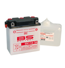 Батарея bs 6n11a-3a (122x62x131) 6v 11ah можна обслуговуватися - електроліт окремо (6) ue2019/1148