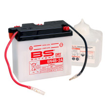 Bs battery 6n4b-2a 6v 4ah 102x48x96 можна обслуговуватися - електроліт окремо (12) ue2019/1148