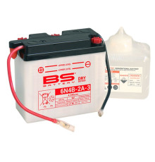 Bs battery 6n4b-2a-3 6v 4ah 102x48x96 можна обслуговуватися - електроліт окремо (12) ue2019/1148