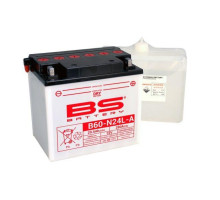 Bs battery b60-n24l-a (y60-n24l-a) 12v 28ah 184x124x175 можна обслуговуватися - електроліт окремо 280a (2) ue2019/1148