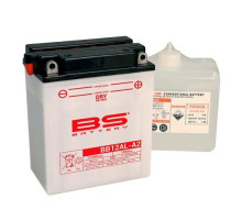 Bs battery bb12al-a2 (yb12al-a2) 12v 12ah 135x81x161 обслуговується - електроліт окремо (165a) (4) ue2019/1148