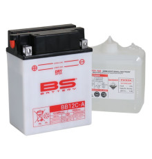 Bs battery bb12c-a (yb12c-a) 12v 12ah 134x80x175 можна обслуговуватися - електроліт окремо (155a) (4) ue2019/1148