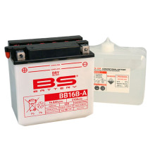 Bs battery bb16b-a (yb16b-a) 12v 16ah 160x90x161 можна обслуговуватися - електроліт окремо (210a) (2) ue2019/1148
