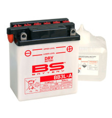 Bs battery bb3l-a (yb3l-a) 12v 3ah 98x56x110 можна обслуговуватися - електроліт окремо (30a) (6) ue2019/1148