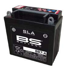 Bs батарея bb7-a (fa) (yb7-a) 12v 8ah 135x75x133 не обслуговується - залит (120a) (6)