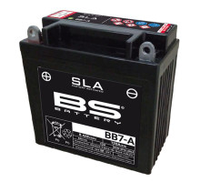 Bs батарея bb7-a (fa) (yb7-a) 12v 8ah 135x75x133 не обслуговується - залит (120a) (6)