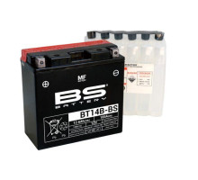 Bs батарея bt14b-bs (yt14b-bs) 12v 12ah 150x69x145 не обслуговується - електроліт окремо (210a) (4) ue2019/1148