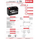 Bs батарея bt9b-4 (fa) (yt9b-4) 12v 8ah 150x69x105 не обслуговується - залит (115a) (6)