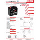 Bs батарея btx14h max (fa) (ytx14-bs) 12v 14ah 150x87x145 не обслуговується - заливається (підвищений крутний струм) (220a) - заміняє 300855 (bmw) (4)