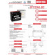 Bs battery btx20hl-bs (ytx20hl-bs) 175x87x155 не обслуговується - електроліт окремо (310a) (2) ue2019/1148