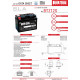 Bs акумулятор btz12s (fa) (ytz12s) 12v 11ah 150x86x110 не обслуговується - залив (210a) (4)
