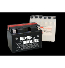 Bs акумулятор btz14s-bs (ytz14s, ytz14s-bs) 12v 11.2ah 150x86x110 не обслуговуваний - електроліт окремо (230a) (4) ue2019/1148