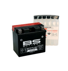Bs батарея btz7s-bs (ytz7s, ytz7s-bs) 12v 6ah 112x69x103 не обслуговується - електроліт окремо (130a) (6) ue2019/1148