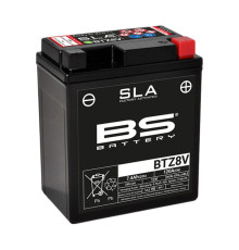 Bs акумулятор btz8v (fa) (ytz8v) 12v 7ah 113x70x130 не обслуговується - залив (120a) (8)