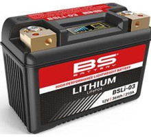 Bs lifepo4 bsli-03 акумулятор літій-іонний з індикатором заряду (134x65x92) (210a,36wh,3ah) (ytx7a-bs,yt7b-bs,yt9b-bs,ytx9-bs,yb9-b,yt7b-4,yt9b-4) (10)