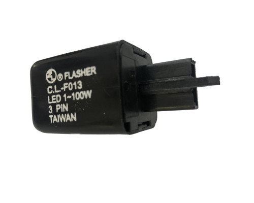Cl переключувач сигналів повороту 12 в 1-100 вт led (3 pin - штекер)