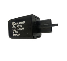 Cl переключувач сигналів повороту 12 в 1-100 вт led (3 pin - штекер)