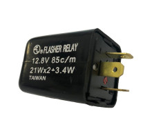 Cl переключувач сигналів поворуку 12v 23wx2+3.4w лампочка 3 pin (прямокутний корпус)