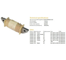 Котушка намотування DZE YAMAHA YFM 80 RAPTOR/GRIZZLY '02-'08 (5G3-85520-M1) (390 OHM)