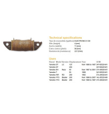 Котушка намотування DZE YAMAHA YFS 200 BLASTER YFS200 88-07