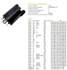 Котушка запалювання dze HONDA cb/cbr/cbf/nt/st/vt/vtx/xrv, kawasaki