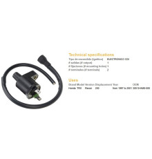 Котушка запалювання dze HONDA trx250 recon 97-01 (30510-hm8-000)