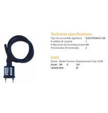 Котушка запалювання dze suzuki dr 125s (cdi ignition) electronic