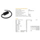 Котушка запалювання dze suzuki dr 125se '94-'96, gn 125 '91-'97 (33410-05350, 33410-053f0)