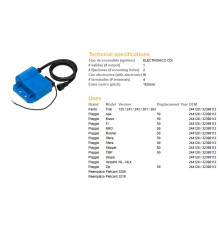 Модуль котушки dze piaggio 50 bravo/nrg/runner/sfera/zip/fi/vespa (oem-32398112)