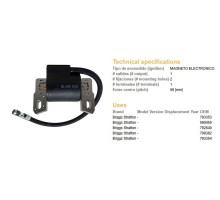 Модуль котушки dze двигун briggs stratton (oem 793353