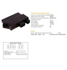 Dze cdi модуль запалювання YAMAHA yfm 350 raptor '04-'12 (oem-5yt-85540-00)