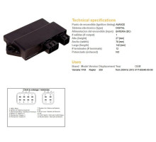 Dze cdi модуль запалювання YAMAHA yfm 350 raptor '04-'12 (oem-5yt-85540-00)