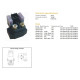 DZE РЕЛЕ СТАРТЕРА YAMAHA SCR/XVS V-STAR 950 '10-17, XSR 900 '17-20, XVS V-STAR 950 TOURER '11-20 (OEM 5S7-81940-00) (150A)