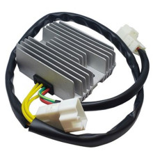 РЕГУЛЯТОР НАПРУГИ DZE APRILIA SRV 850 '12-'13; PIAGGIO BEVERLY 300 '16-'17; BEVERLY 350 '17-'18; MP3 500 '14-'18; X10 '12-'15; X7 125/300 '09, (OEM 641711) MOSFET (35A)