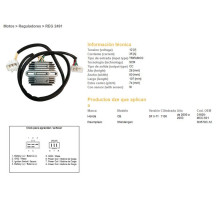 РЕГУЛЯТОР НАПРУГИ DZE HONDA CB 1100 SF (X11) '00-'03 (31600-MCC-601) (SH579C-12) (12V/35A)