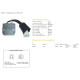 DZE РЕГУЛЯТОР НАПРУГИ HONDA CBF1000 '06-'10 (SC58) (31600-MFA-D01) MOSFET (50A)