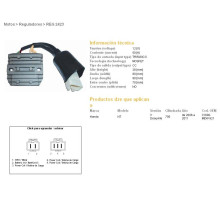 DZE РЕГУЛЯТОР НАПРУГИ HONDA NT 700V DEAUVILLE '06-'11 (31600-MEW-921) MOSFET (50A)
