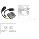 DZE РЕГУЛЯТОР НАПРУГИ HONDA SH 300 '07-'10 (OEM 31600-KTW-901) MOSFET (50A)