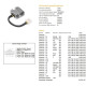 РЕГУЛЯТОР НАПРУГИ DZE KAWASAKI EL/EN/EX/GPZ/KZ/Z (SH530-12) (21066-1030) (SH530-12K,ESR140)