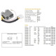 DZE РЕГУЛЯТОР НАПРУГИ KAWASAKI KZ550/650/750/1000 (ESR370,SH530-12K,21066-1008,RGU-406)