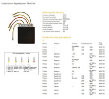 DZE РЕГУЛЯТОР НАПРУГИ POLARIS 300/400/500 (OEM-4060133) (ESR950)