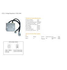 DZE РЕГУЛЯТОР НАПРУГИ SUZUKI LT-A 700 KING QUAD '05-'07 (32800-41F10) MOSFET (50A)