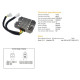 DZE РЕГУЛЯТОР НАПРУГИ SUZUKI LT-A 700 KING QUAD '05-'07 (32800-41F10) MOSFET (50A)