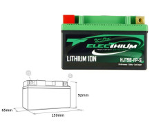 Акумулятор electhium літій-іонний з індикатором заряду hjt9b-fp-s (150x65x92) (yt7b-bs, yt9b-bs) (вага 0,7 кг)